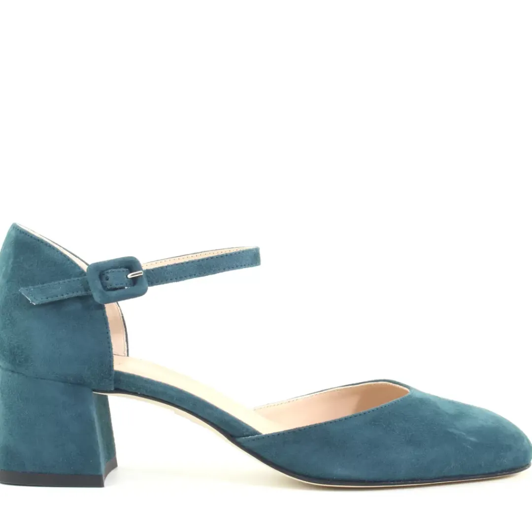 Decollete Alba Azzurro, Blu