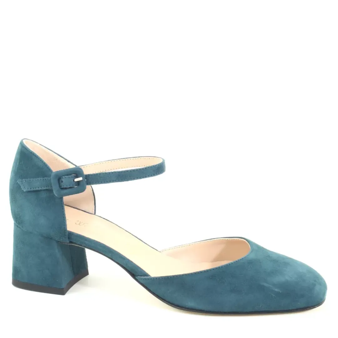 Decollete Alba Azzurro, Blu