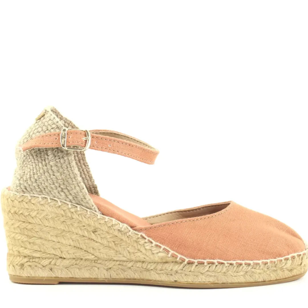 Espadrillas Caldes Arancione, Mattone