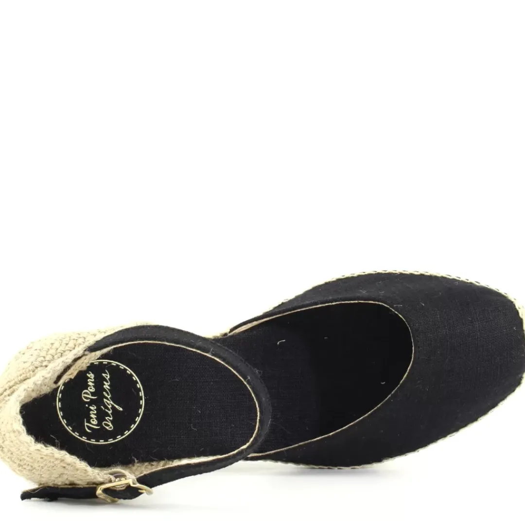 Espadrillas Caldes Nero