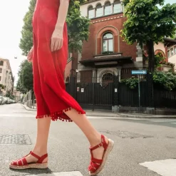 Espadrillas Emma Rosso