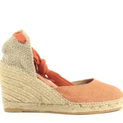 Espadrillas Palamos Arancione, Mattone