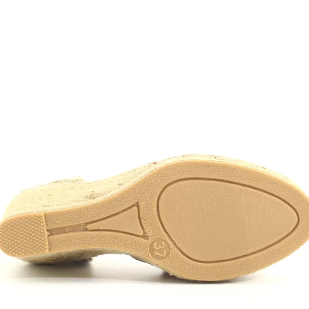 Espadrillas Palamos Arancione, Mattone