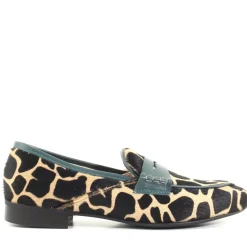 Mocassino Florentia Animalier, Giraffa