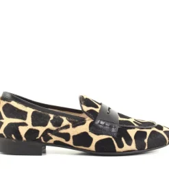 Mocassino Florentia Animalier, Giraffa