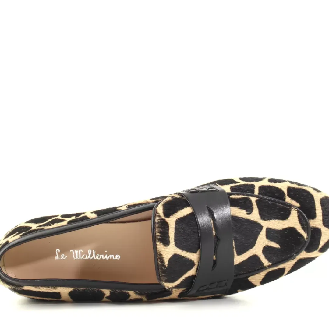 Mocassino Florentia Animalier, Giraffa