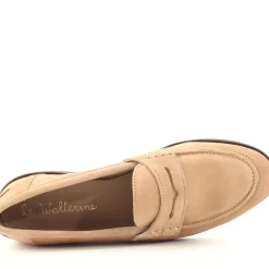 Mocassino Penny Beige, Rosa