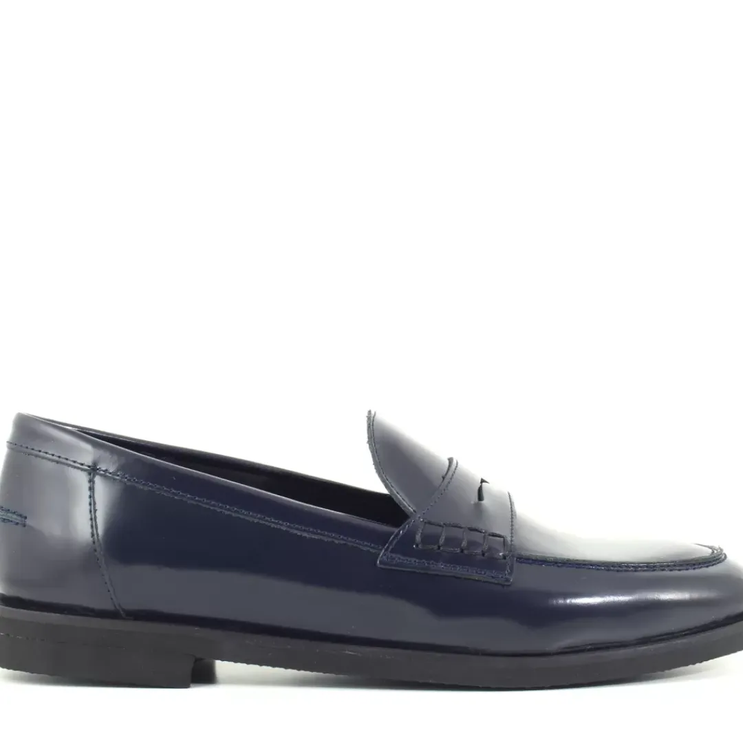 Mocassino Penny Blu