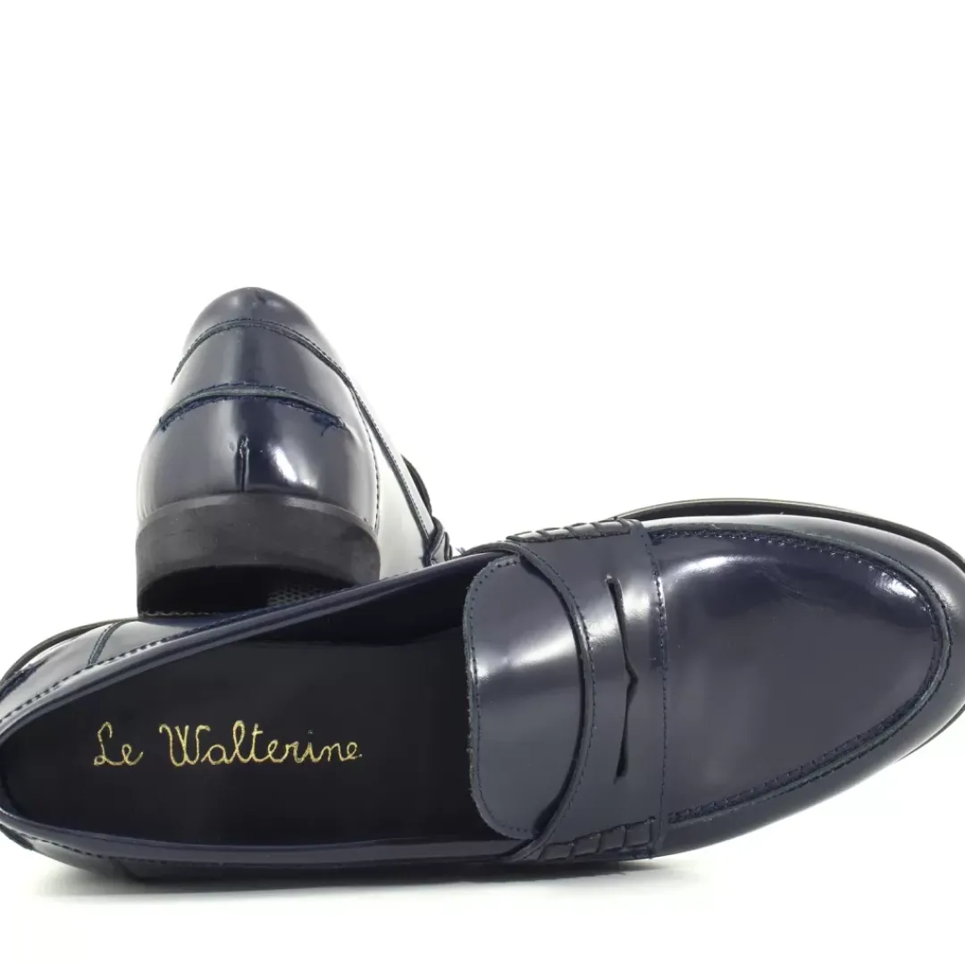 Mocassino Penny Blu