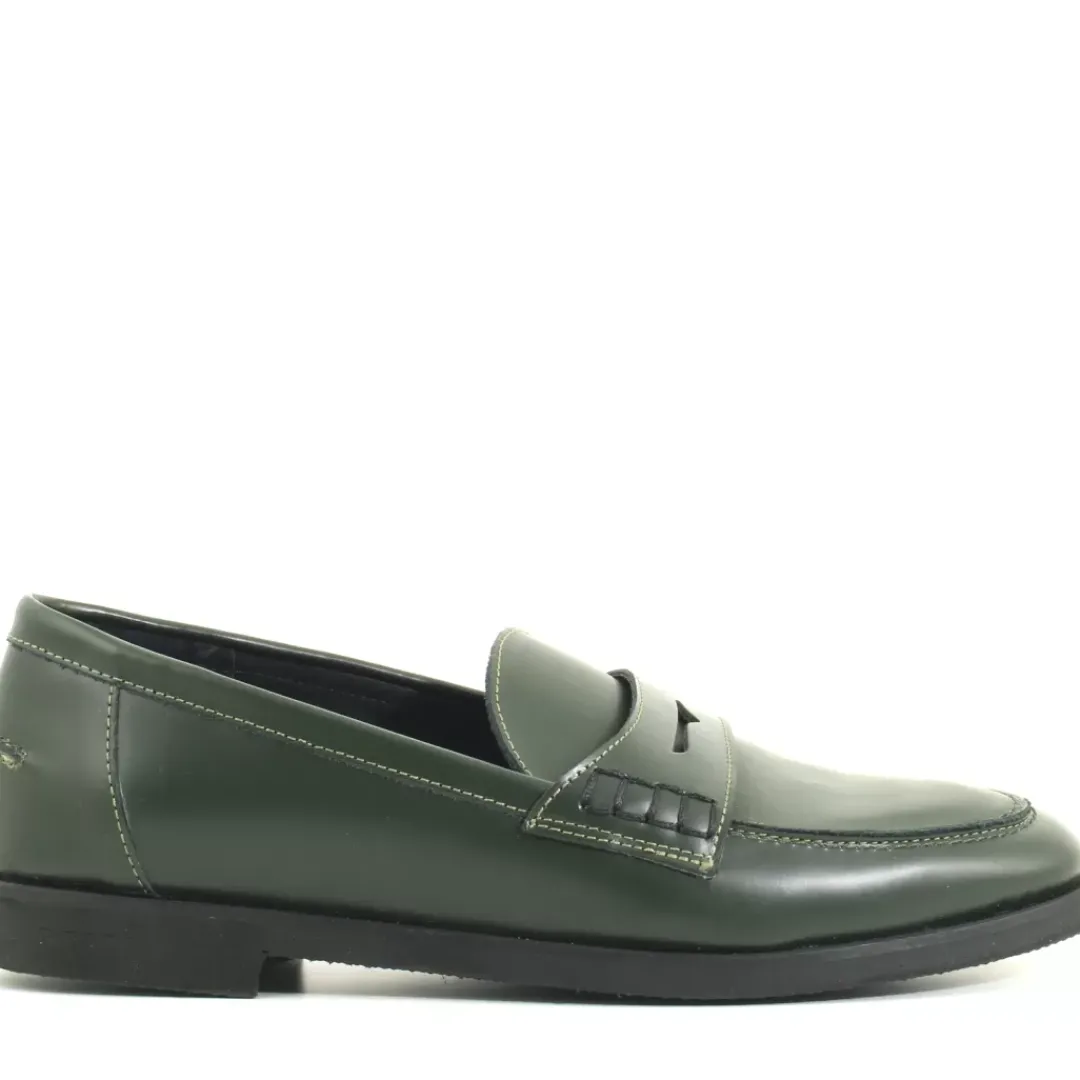 Mocassino Penny Verde