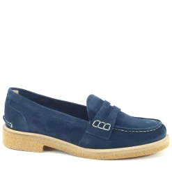 Mocassino Zeno Blu, Jeans