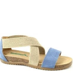 Sandalo 34A825 Azzurro, Jeans