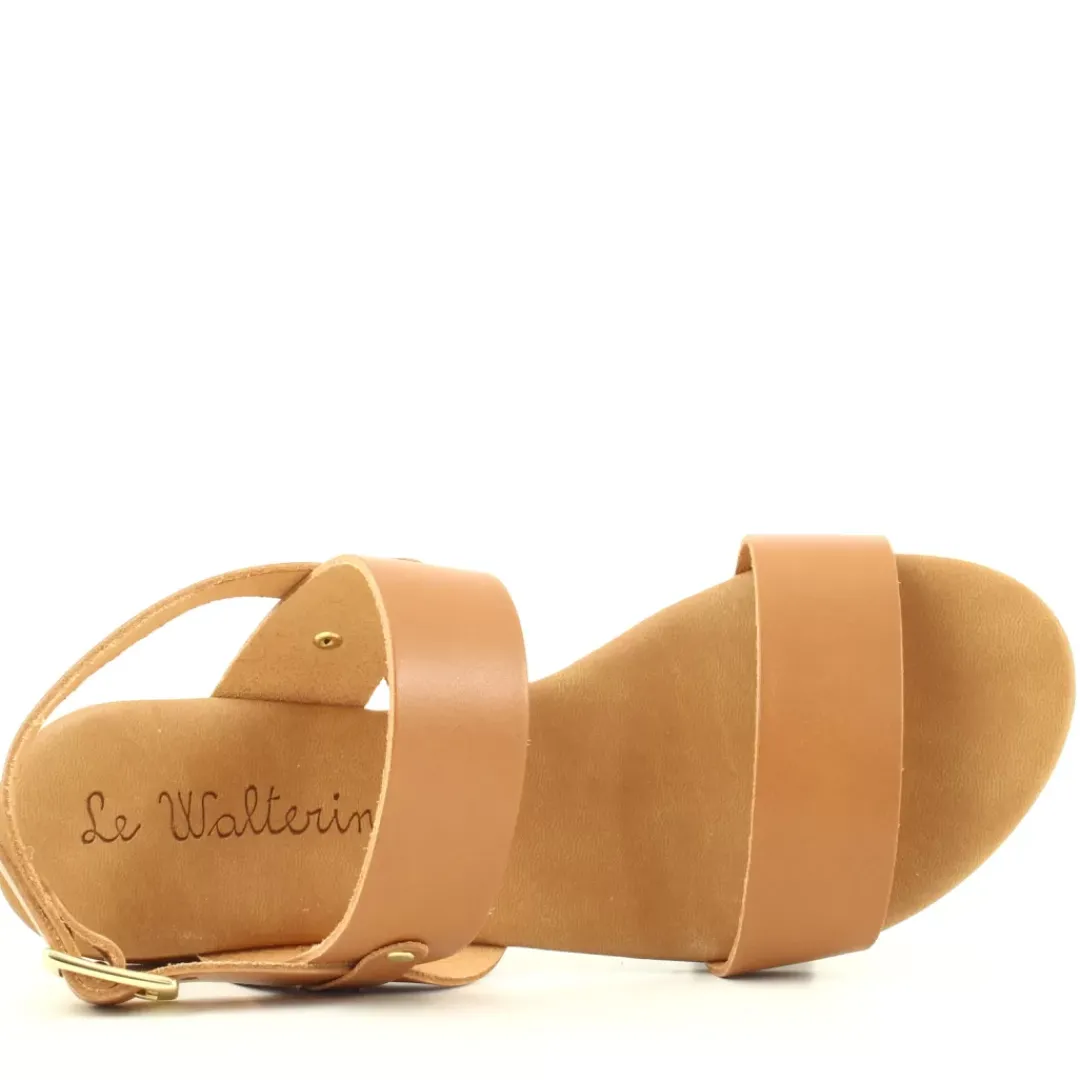 Sandalo Classic Beige, Cuoio