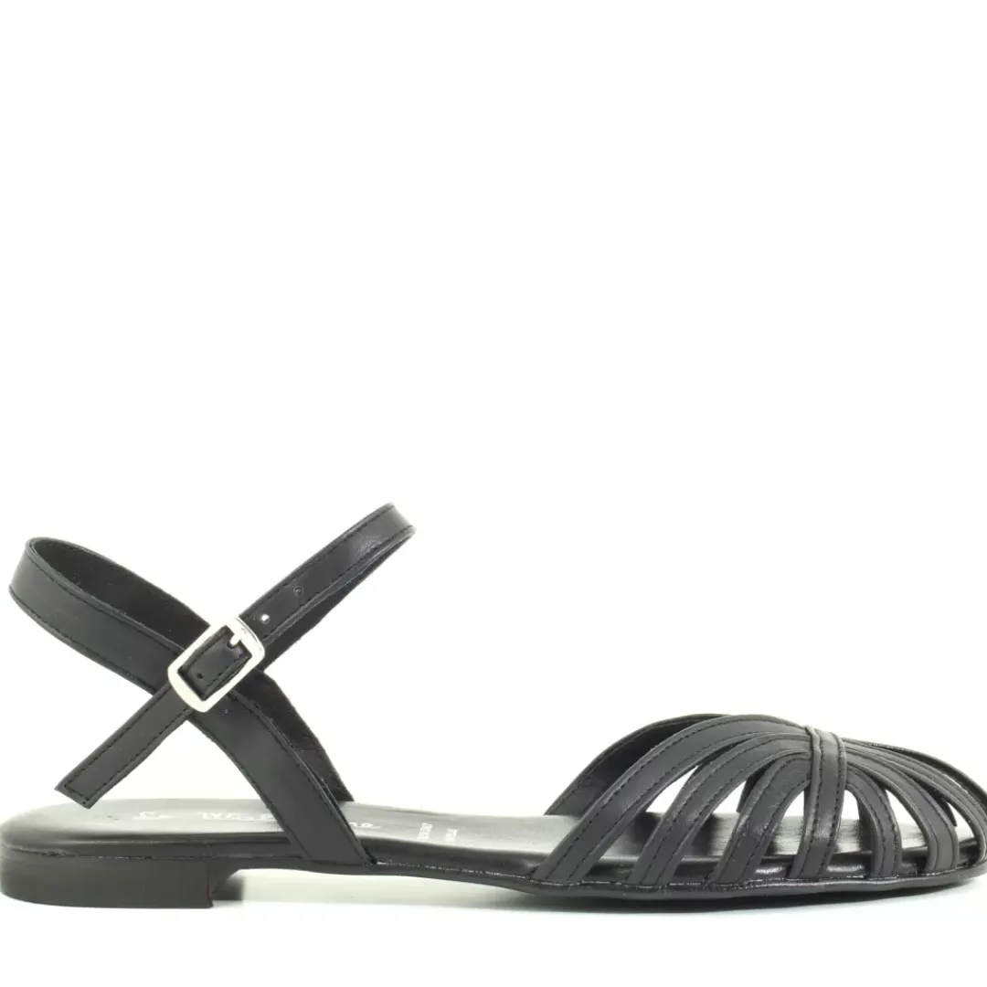 Sandalo Crab Nero