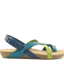 Sandalo Ibiza 718 Blu, Multicolor