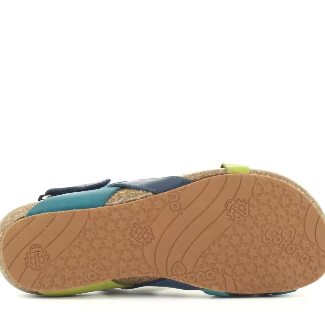 Sandalo Ibiza 718 Blu, Multicolor