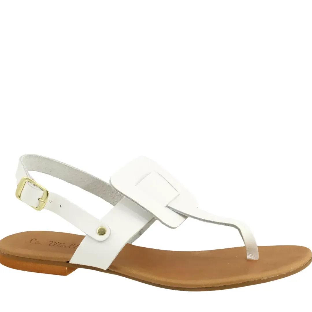 Sandalo Infradito Clizia Bianco