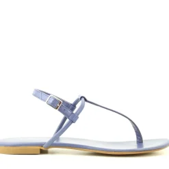 Sandalo Infradito Flip Azzurro, Jeans