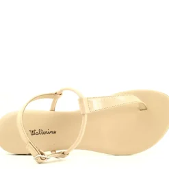Sandalo Infradito Flip Beige