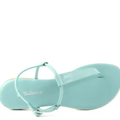 Sandalo Infradito Flip Verde, Verde Acqua