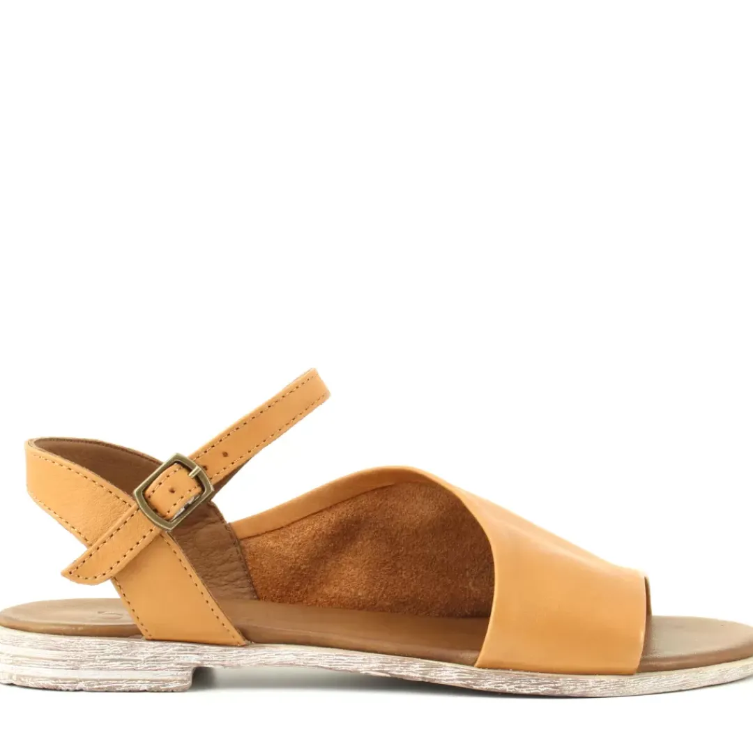 Sandalo N5001 Beige, Cuoio