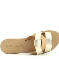 Sandalo Teti Beige, Oro