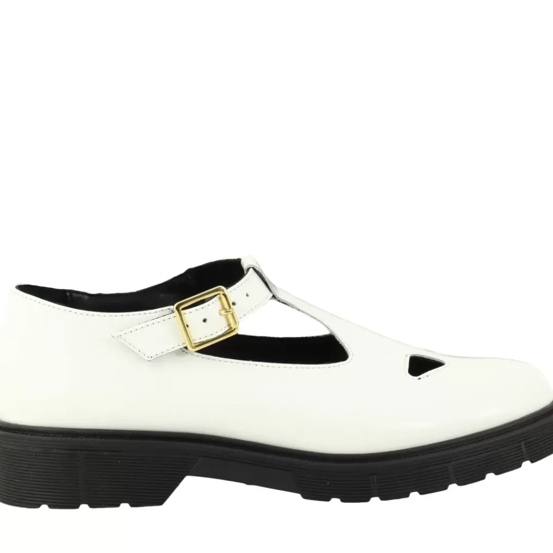 Scarpa Due Buchi Willy Bianco