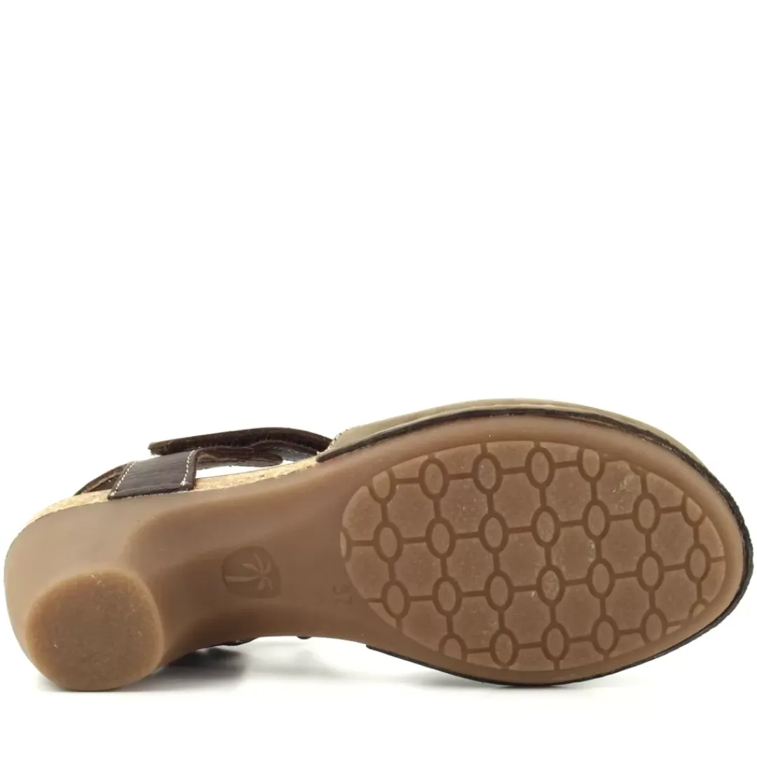 Slingback 7463 Marrone, Testa Di Moro