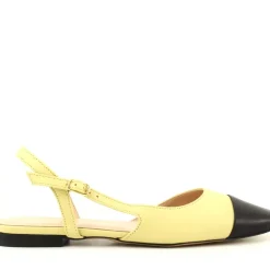Slingback Aiko Giallo, Nero