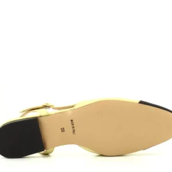 Slingback Aiko Giallo, Nero