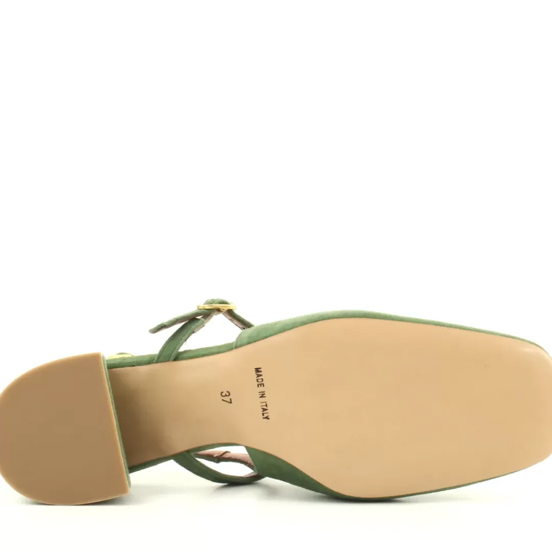 Slingback Amabel Verde