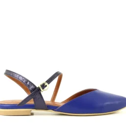 Slingback Flora Blu