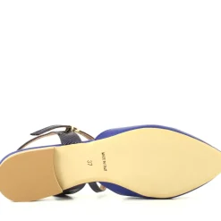 Slingback Flora Blu