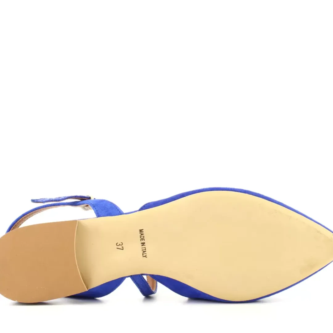 Slingback Flora Blu