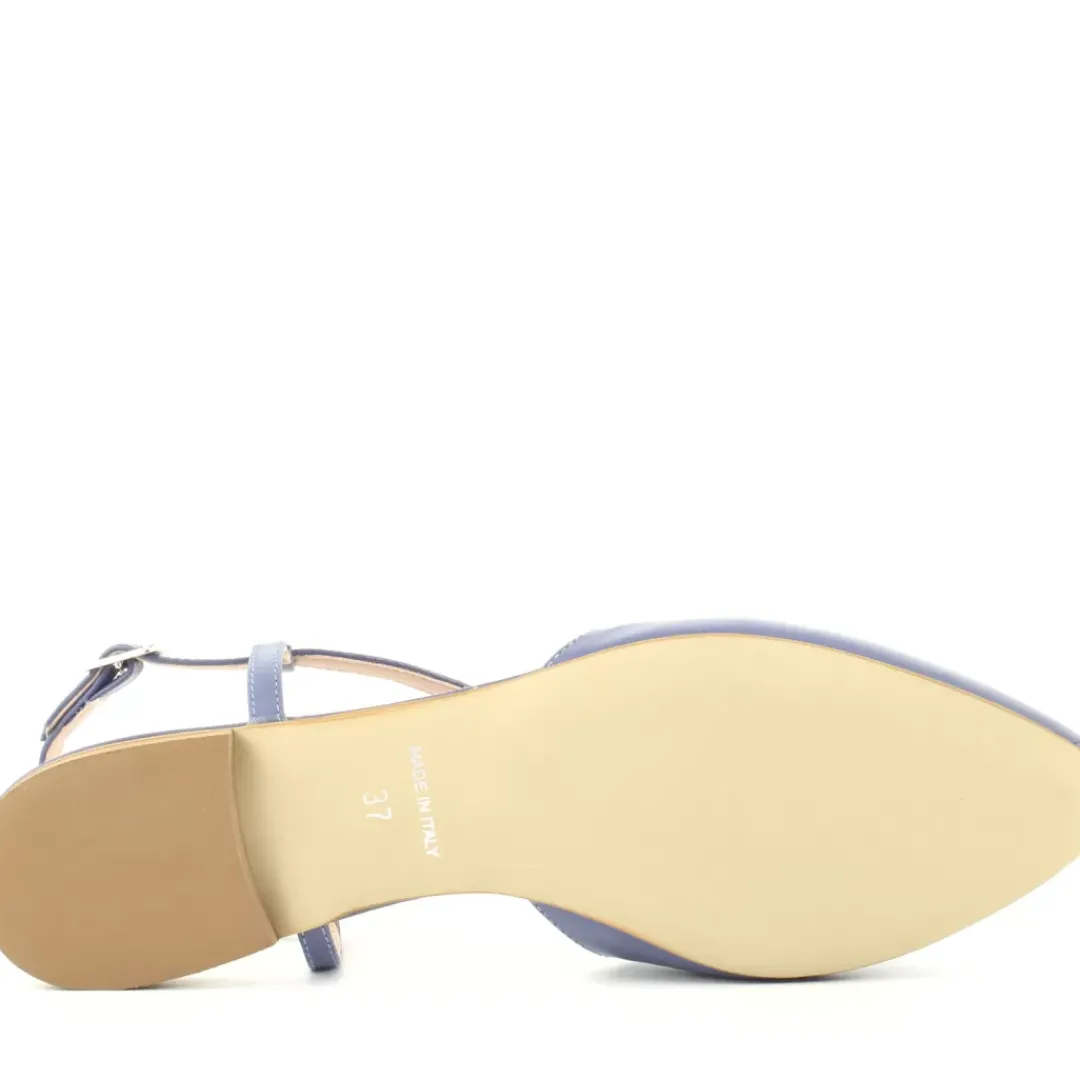 Slingback Trilly Azzurro, Jeans