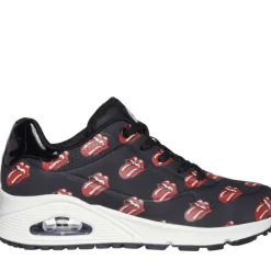 Sneaker Uno Rolling Stones 177964 Nero