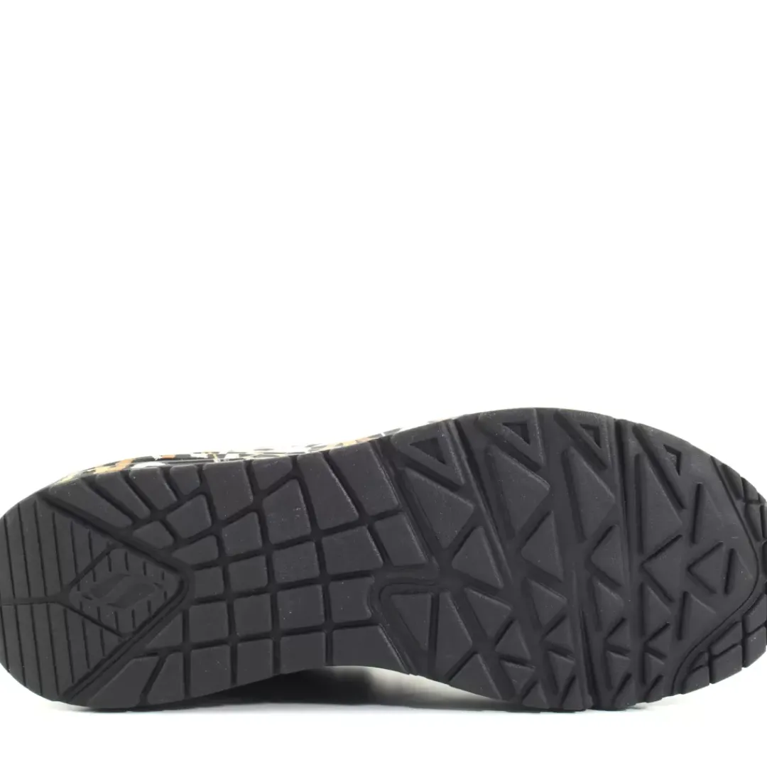 Sneaker Uno-Loving 155523 Nero, Oro