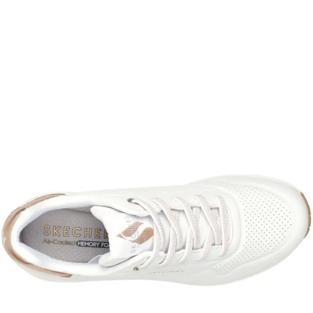 Sneaker Uno-Shimmer 155196 Bianco
