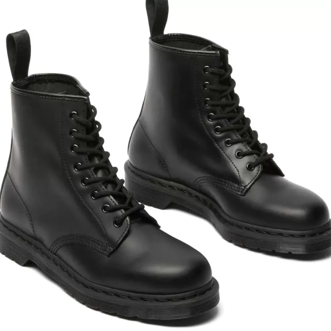 Stivaletto 1460 Mono Smooth Nero