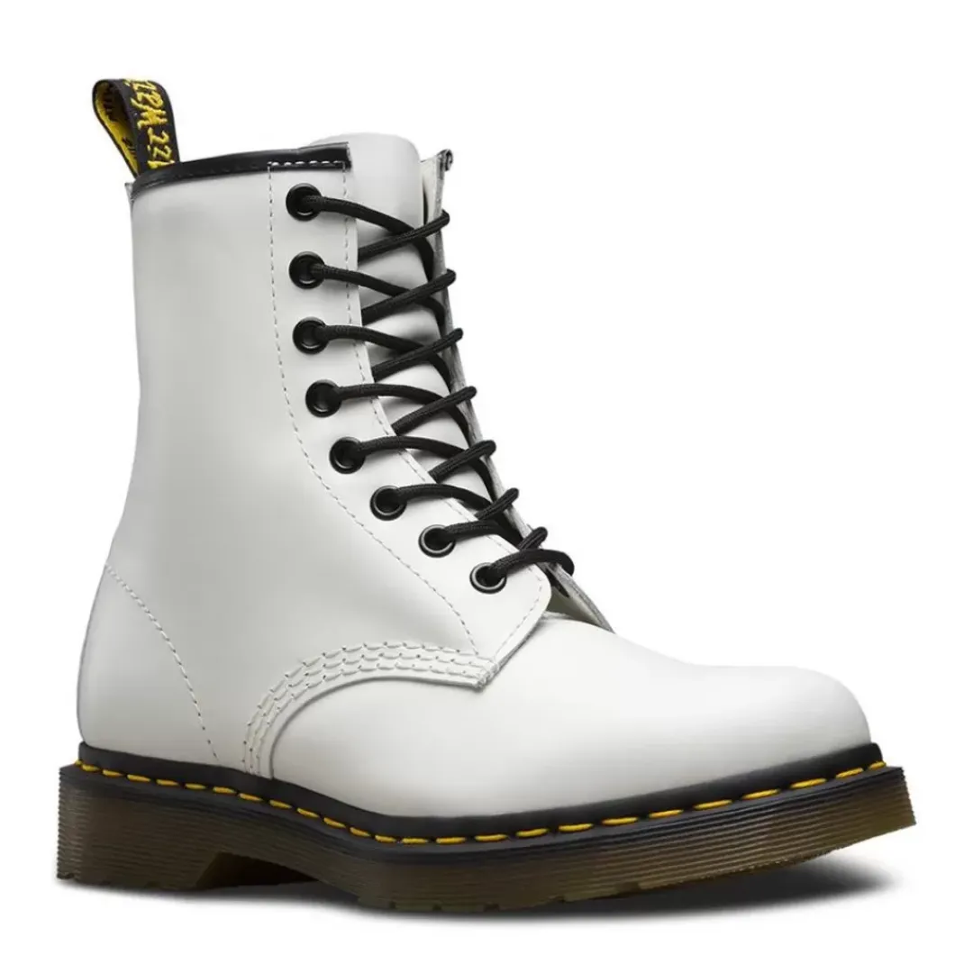 Stivaletto 1460 Smooth Bianco