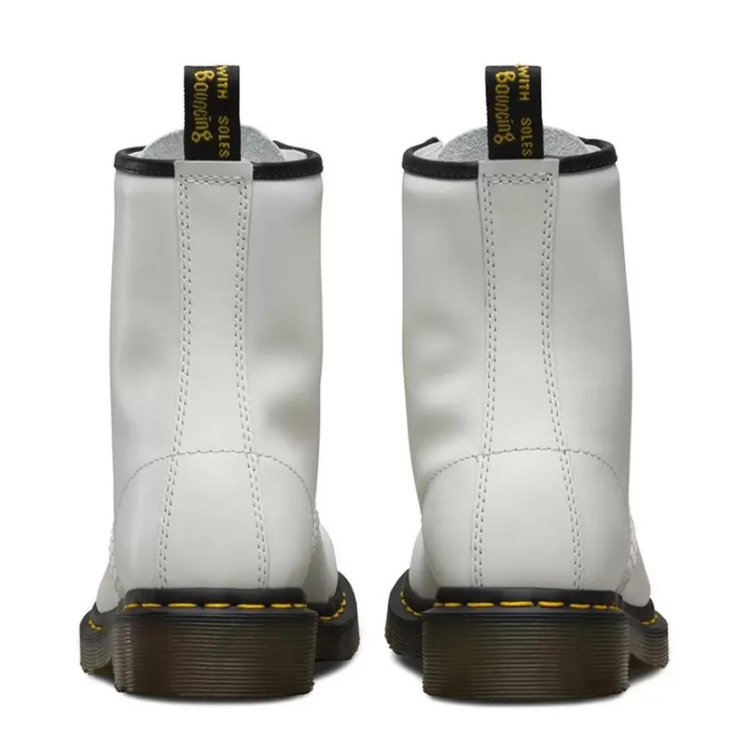 Stivaletto 1460 Smooth Bianco