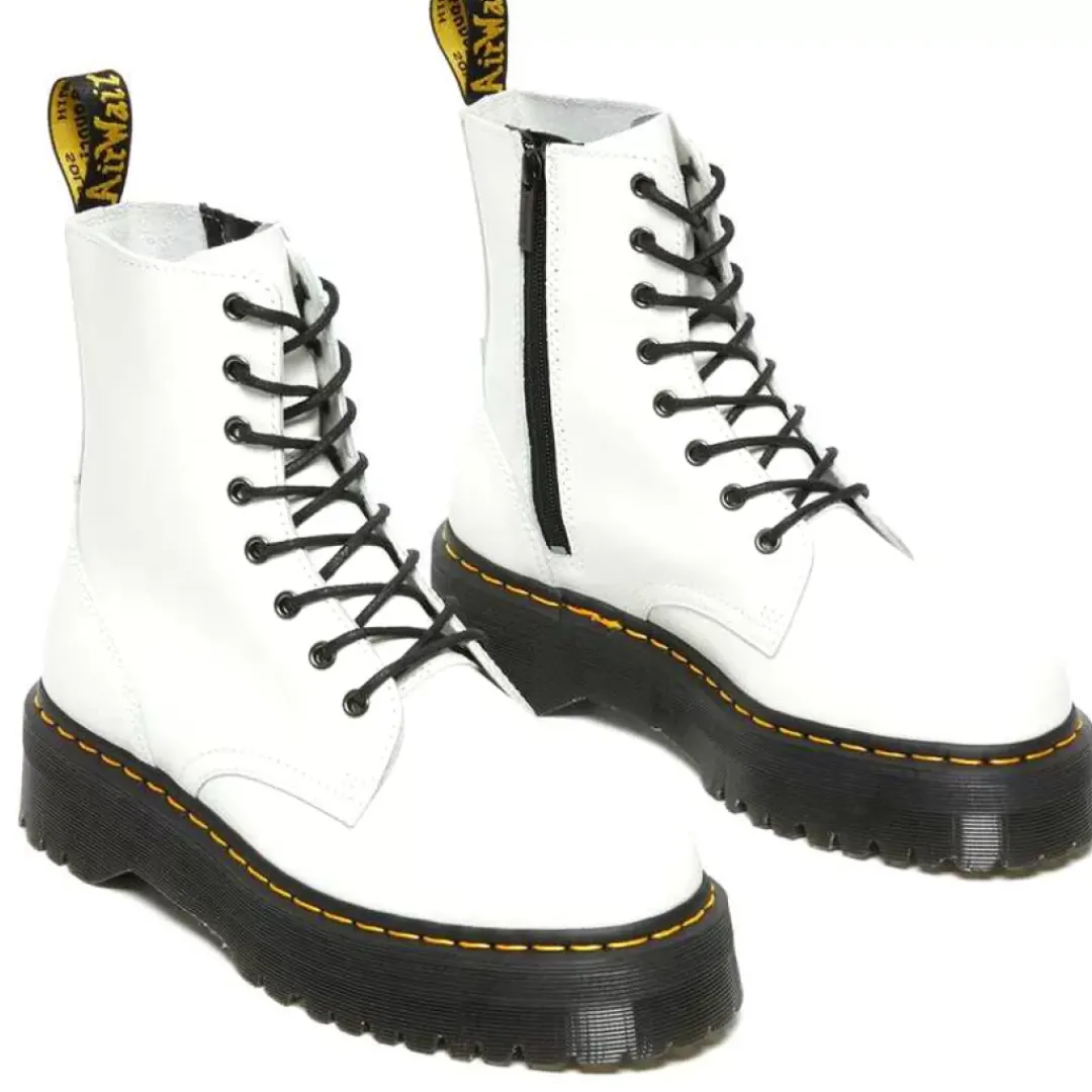 Stivaletto Jadon Polished Smooth Bianco