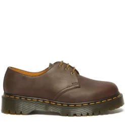 Stringata 1461 Crazy Horse Marrone