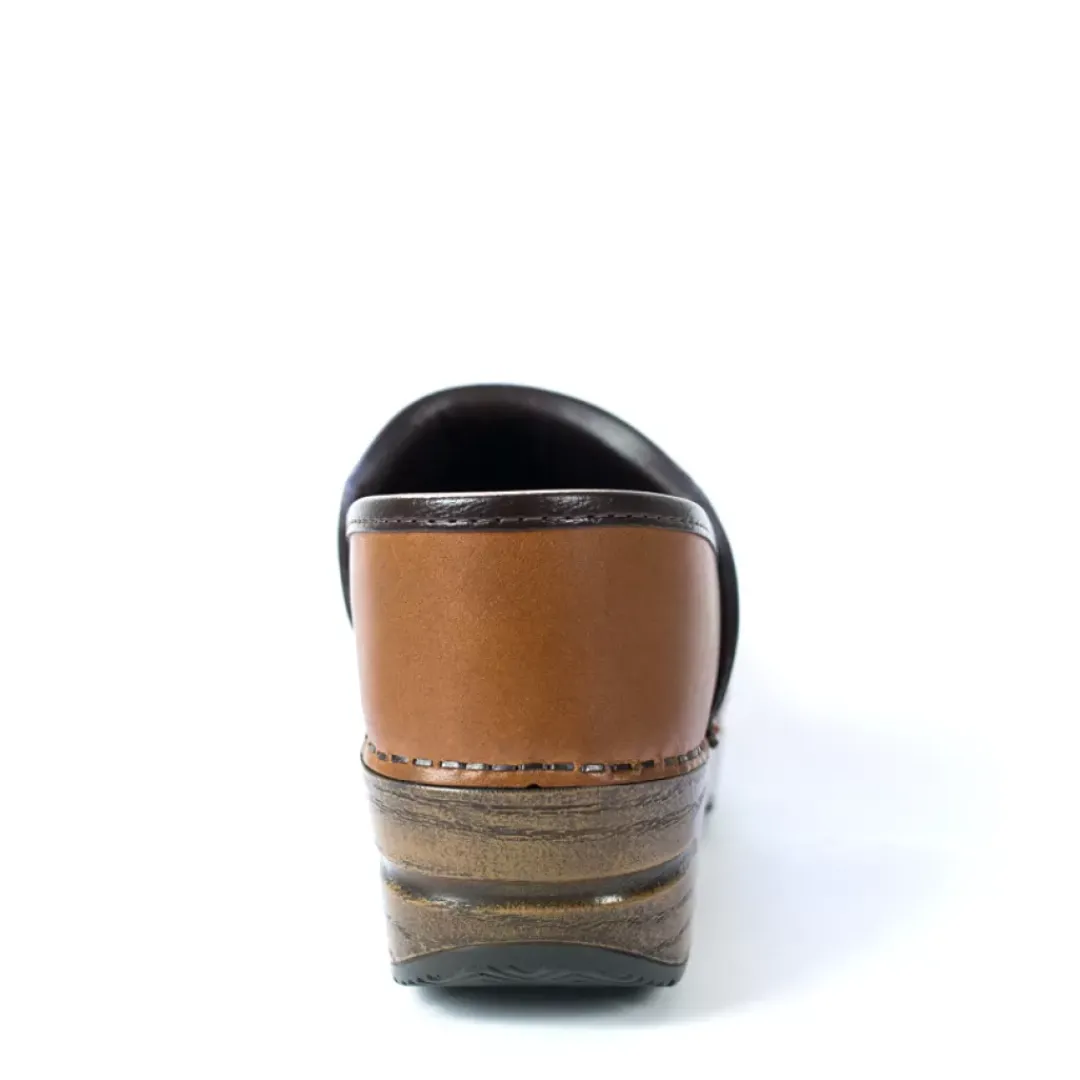 Zoccolo Professional Cuoio, Marrone