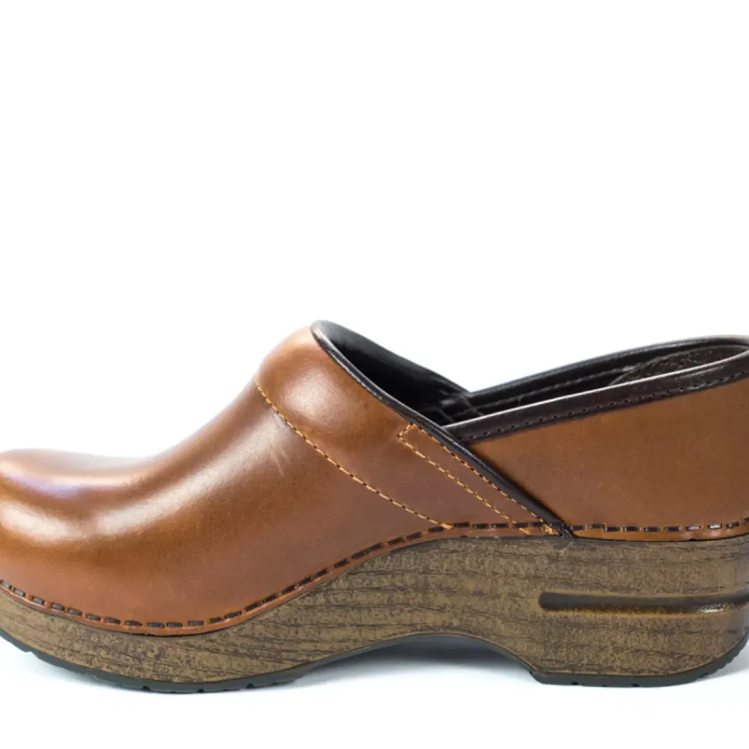 Zoccolo Professional Cuoio, Marrone